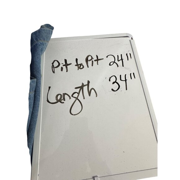 Womens Black & White Hooded Open Front Coat Jacket With Pockets Medium - Picture 4 of 4